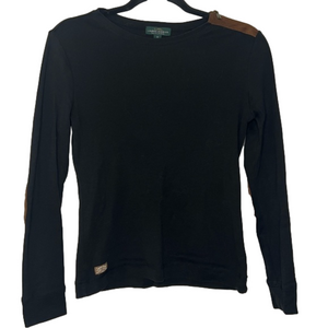 Ralph Lauren Black Long Sleeve Top